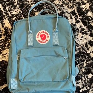 Backpack (sea foam with checkers)